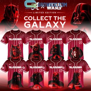 Alabama Crimson Tide x Star Wars Collect The Galaxy 2025 Jersey