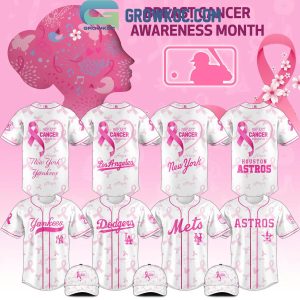 All Team MLB x Breast Cancer Awareness Month 2025 White Jersey