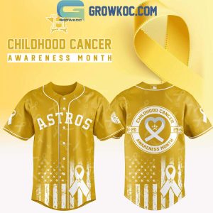 All Team MLB x Childhood Cancer Awareness Month Jersey