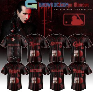 All Team MLB x Marilyn Manson Tour 2025 Jersey