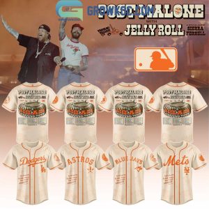 All Team MLB x Post Malone The Big Ass World Tour 2025 Jersey