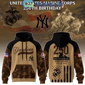 All Team MLB x US Marine Corps 250th Birthday 2025 Hoodie Shirt