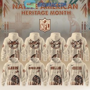 All Team NFL x Native American Heritage Month 2025 Hoodie Shirt