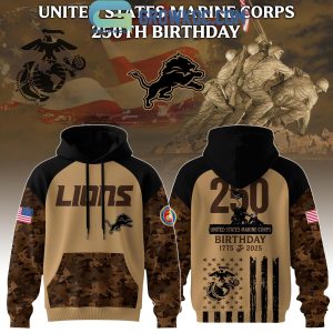 All Team NFL x US Marine Corps 250th Anniversary 2025 Hoodie Shirt