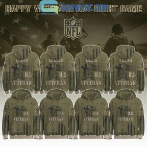 All Team NFL x Veteran Day 2025 Hoodie Shirt
