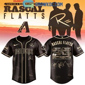 Arizona Diamondbacks Celebrating Rascal Flatts 25 Years Tour Jersey