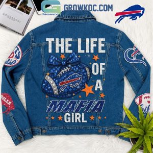 Buffalo Bills The Life Of A Mafia Girl Denim Jacket