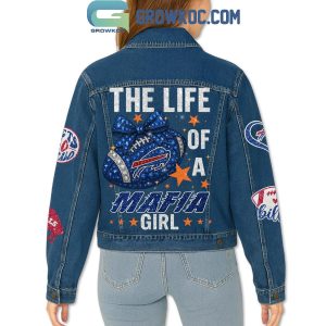 Buffalo Bills The Life Of A Mafia Girl Denim Jacket