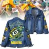 Go Cowboys Just A Woman Who Loves Dallas Cowboys Denim Jacket
