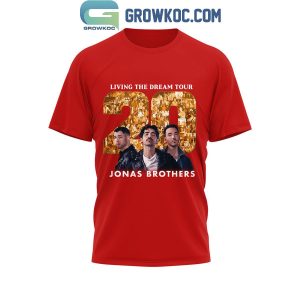Jonas Brothers 20 Years Live The Dream Tour Shirt