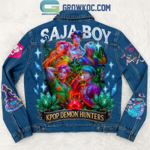 Kpop Demon Hunters Saja Boy Denim Jacket