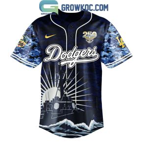 Los Angeles Dodgers Celebration Happy Birthday US Navy 250 Years 2025 Jersey