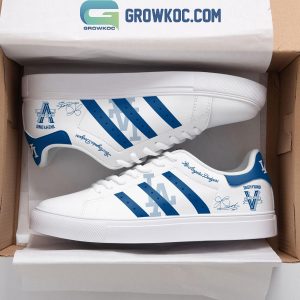 Los Angeles Dodgers Collab V BTS White Stan Smith Shoes