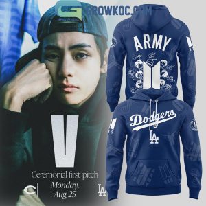 Los Angeles Dodgers x BTS Army Hoodie Shirt
