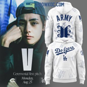 Los Angeles Dodgers x BTS Army Hoodie Shirt