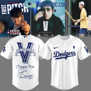 Los Angeles Dodgers x V BTS I Purple You Jersey