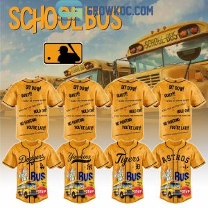 MLB x Back To School 2025 Yellow Baseball Jersey