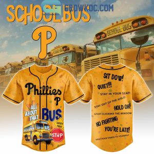 MLB x Back To School 2025 Yellow Baseball Jersey