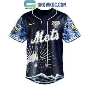 New York Mets Celebration Happy Birthday US Navy 250 Years 2025 Jersey