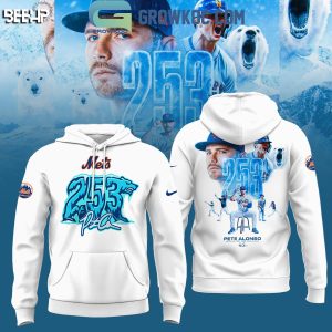 New York Mets Pete Alonso Hits Home Run 253 Hoodie Shirt
