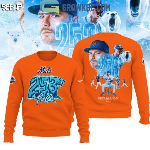 New York Mets Pete Alonso Hits Home Run 253 Hoodie Shirt