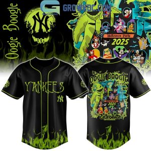 New York Yankees Mix Oogie Boogie Bash Halloween Party 2025 Jersey