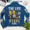 Raider Nation Just A Woman Who Loves Las Vegas Raiders Denim Jacket
