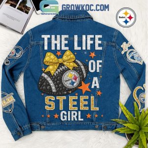 Pittsburgh Steelers The Life Of A Steel Girl Denim Jacket