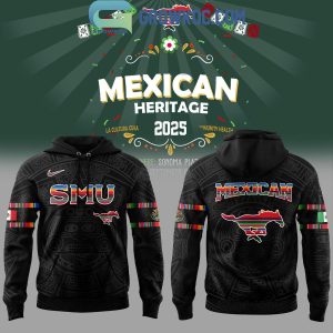 SMU Mustangs Mexican Heritage Night 2025 Hoodie Shirt
