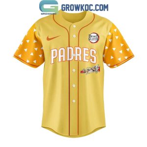 San Diego Padres x Agatsuma Zenitsu Demon Slayer Infinity Catsle 2025 Jersey