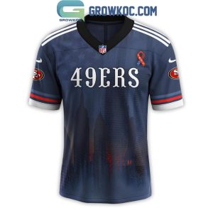 San Francisco 49ers x Never Forget 9_11 Tribute Football Jersey
