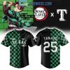 Texas Rangers Tomioka Demon Slayer 2025 Jersey