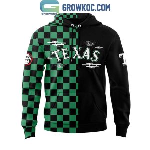Texas Rangers x Demon Slayer Tanjiro Hoodie Shirt