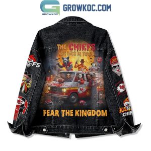 The Chiefs Are Back In Town Fear The Kingdom Denim Jacket