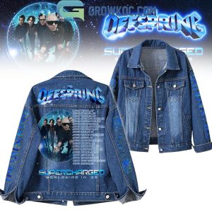 The Offspring Supercharged Worldwide In 25 Denim Jacket