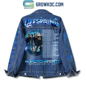 The Offspring Supercharged Worldwide In 25 Denim Jacket
