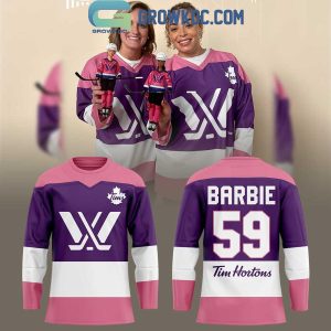 Tim Hortons x PWHL Barbie Hockey Jersey