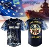 New York Yankees Celebration Happy Birthday US Navy 250 Years 2025 Jersey