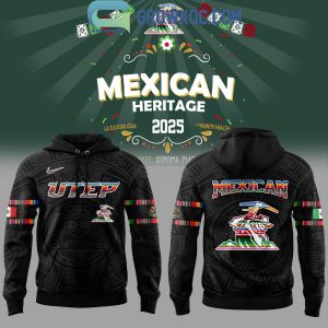 UTEP Miners Mexican Heritage Night 2025 Hoodie Shirt