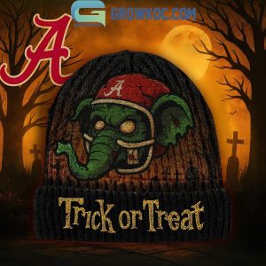 Alabama Crimson Tide Trick Or Treat Halloween Beanie Hat