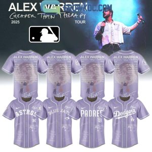 All Team MLB x Alex Warren Tour 2025 Jersey
