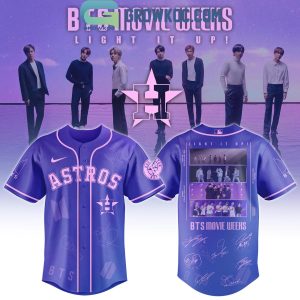 All Team MLB x BTS Movie Week Light It Up Jersey All Team MLB x BTS Movie Week Light It Up Jersey