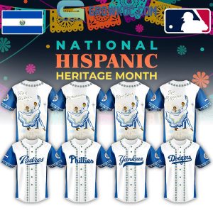 All Team MLB x El Salvador Heritage 2025 Jersey