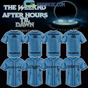 All Team MLB x The Weeknd After Hours Til Dawn 2026 Baseball Jersey