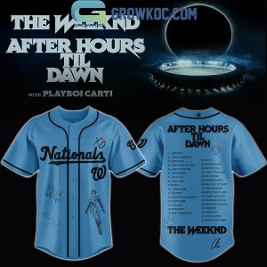 All Team MLB x The Weeknd After Hours Til Dawn 2026 Baseball Jersey