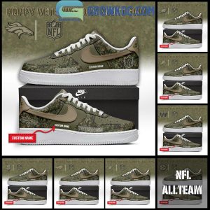 All Team NFL Happy Veteran Day Night Game Air Force 1 Shoes