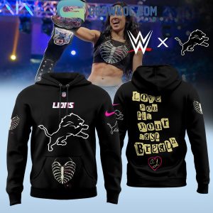All Team NFL x AJ Lee Has Returned WWE Hoodie Shirt