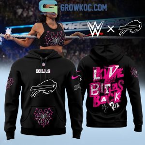 All Team NFL x AJ Lee Has Returned WWE Live Bites Back Hoodie Shirt