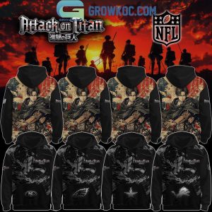 All Team NFL x Attack On Titan 2025 Hoodie Shirt