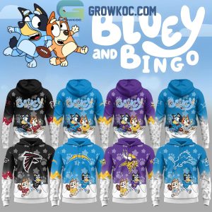 All Team NFL x Bluey And Bingo Hoodie Shirt